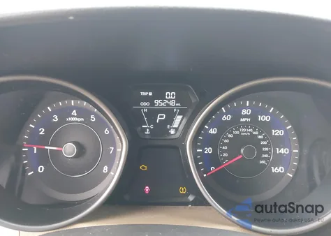 2013 Hyundai Elantra Gls z USA, uszkodzony, nr VIN 5NPDH4AE0DH374368